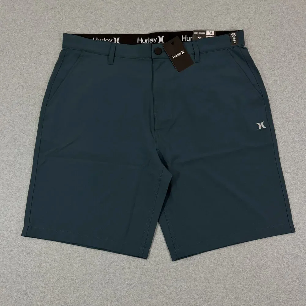 Hurley All Terrain Hybrid Walk Shorts Dark Slate Blue 38x9.75
